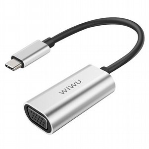 מתאם מחיבור TYPE C לחיבור VGA מבית WIWU מתאם מחיבור TYPE C לחיבור VGA מבית WIWU