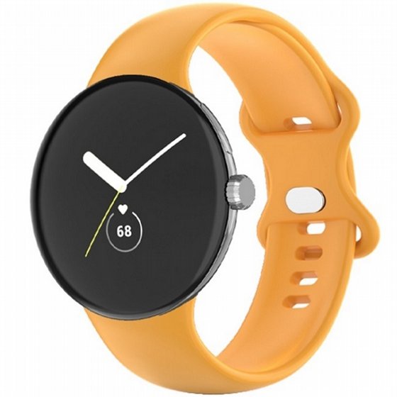 ����� ������� ���� Single Color Silicone Band ���� LaTera ����� ��� ����: Google Pixel Watch (��� Red)