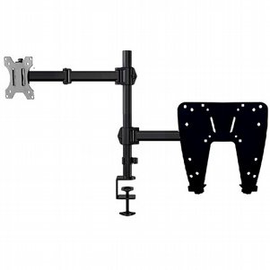 מעמד לשולחן למסך מחשב + מחשב נייד מדגם Aluminum Foldable Fold Monitor Desk Mount מבית BRATECK (מתאים לגודל מסך 10"- 32") מעמד לשולחן למסך מחשב + מחשב נייד מדגם Aluminum Foldable Fold Monitor Desk Mount מבית BRATECK (מתאים לגודל מסך 10"- 32")
