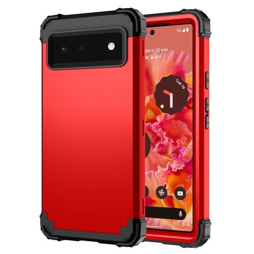 ����� ������� ���� Shockproof Silicone ���� LaTera ������ ������ ����: Google Pixel 6 (��� ����)
