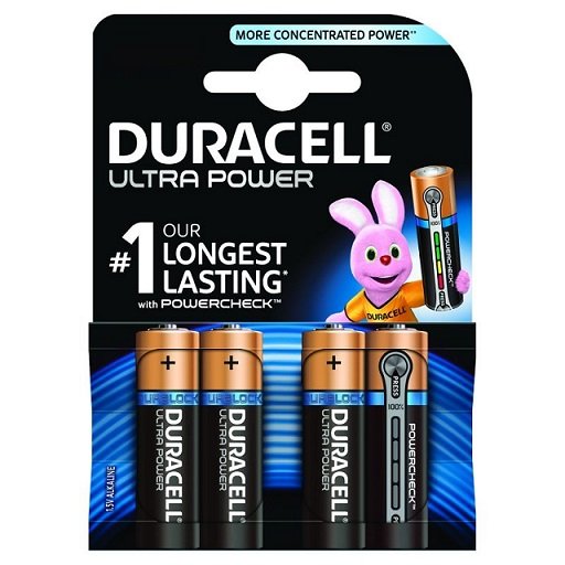 4 ������ ALKALINE AA ���� Duracell