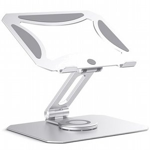 מעמד לשולחן למחשב נייד מדגם Aluminum Foldable Liftable Laptop Desk Mount מבית LaTera (מתאים לגודל מסך 10"- 17.3") מעמד לשולחן למחשב נייד מדגם Aluminum Foldable Liftable Laptop Desk Mount מבית LaTera (מתאים לגודל מסך 10"- 17.3")