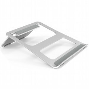 מעמד לשולחן למחשב נייד מדגם Aluminum Foldable Shaped Laptop Desk Mount מבית LaTera (מתאים לגודל מסך 10"- 17.3") מעמד לשולחן למחשב נייד מדגם Aluminum Foldable Shaped Laptop Desk Mount מבית LaTera (מתאים לגודל מסך 10"- 17.3")