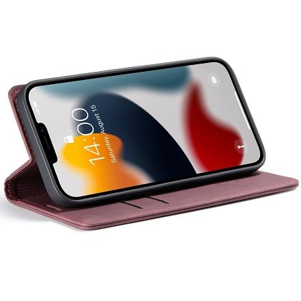 ����� ��� ���� Leather Case ���� CASEME ������ ������ ����: iPhone 13 Pro Max (��� ����)