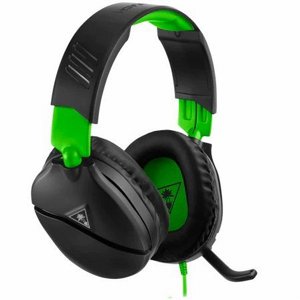 אוזניות עם מיקרופון מדגם Recon 70 מבית Turtle Beach (שחור/כחול) אוזניות עם מיקרופון מדגם Recon 70 מבית Turtle Beach (שחור/כחול)