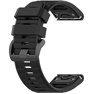 ����� ������� ����  Silicone Band ���� LaTera ����� ��� ����: Garmin Fenix 7S (��� Black)