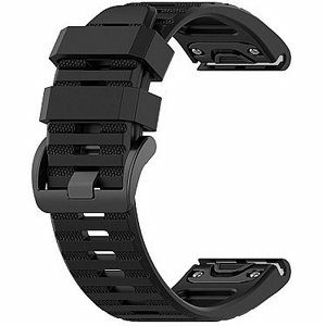 ����� ������� ����  Silicone Band ���� LaTera ����� ��� ����: Garmin Fenix 7S (��� Black)
