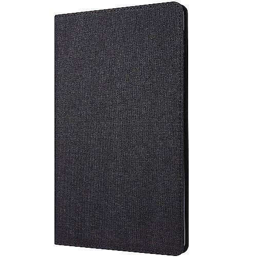 ����� ��� ���� Leather Case ���� BLACK ����� ��� ����: Lenovo Tab Plus (��� ����)