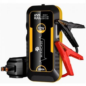 בוסטר / סוללה התנעה לרכב 3000Amp בנפח 24,000mAh מדגם JUMPSURGE 3000 מבית Topdon בוסטר / סוללה התנעה לרכב 3000Amp בנפח 24,000mAh מדגם JUMPSURGE 3000 מבית Topdon