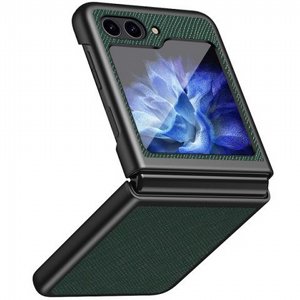 נרתיק עור מדגם GRAIN CASE מבית LaTera לטלפון סלולרי מדגם: Samsung Galaxy Z Flip 6 (צבע כחול) נרתיק עור מדגם GRAIN CASE מבית LaTera לטלפון סלולרי מדגם: Samsung Galaxy Z Flip 6 (צבע כחול)