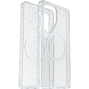 נרתיק קשיח מדגם Symmetry מבית OtterBox לטלפון סלולרי מדגם: Samsung Galaxy S25 Plus (צבע שקוף נצנץ) נרתיק קשיח מדגם Symmetry מבית OtterBox לטלפון סלולרי מדגם: Samsung Galaxy S25 Plus (צבע שקוף נצנץ)