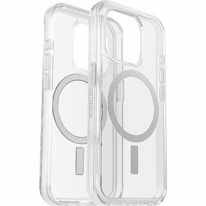 נרתיק קשיח מדגם Symmetry MagSafe מבית OtterBox לטלפון סלולרי מדגם: iPhone 15 (צבע שקוף) נרתיק קשיח מדגם Symmetry MagSafe מבית OtterBox לטלפון סלולרי מדגם: iPhone 15 (צבע שקוף)