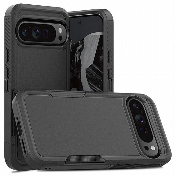 ����� ������� ���� Brushed Carbon ���� LaTera ������ ������ ����: Google Pixel 9 Pro XL (��� ����)