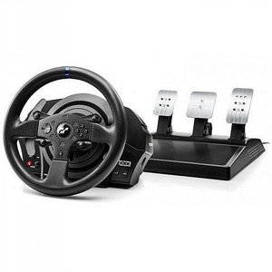 הגה מירוצים עם דוושות מדגם T300 RS GT Edition Force Feedback מבית Thrustmaster לקונסולות משחק Sony PlayStation הגה מירוצים עם דוושות מדגם T300 RS GT Edition Force Feedback מבית Thrustmaster לקונסולות משחק Sony PlayStation