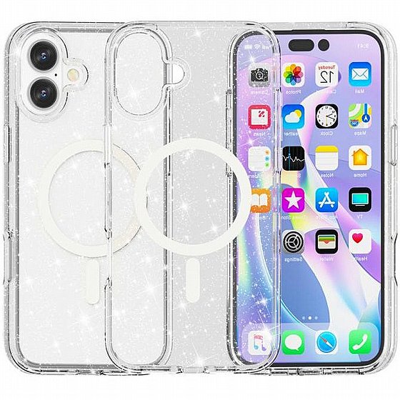 ����� ������� ���� Shield Clear Case MagSafe ���� Axess ������ ������ ����: iPhone 17 (��� ����)