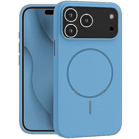����� ������� ���� Silicone Case MagSafe ���� Blaze ������ ������ ����: iPhone 17 Pro Max (��� ����)