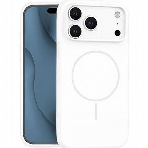 נרתיק סיליקון מדגם Silicone Case MagSafe מבית Blaze לטלפון סלולרי מדגם: iPhone 17 Pro (צבע לבן) נרתיק סיליקון מדגם Silicone Case MagSafe מבית Blaze לטלפון סלולרי מדגם: iPhone 17 Pro (צבע לבן)