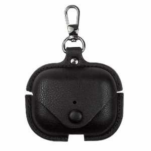 נרתיק עור מדגם Leather Case מבית LaTera לאוזניות AirPods 4 (צבע שחור) נרתיק עור מדגם Leather Case מבית LaTera לאוזניות AirPods 4 (צבע שחור)
