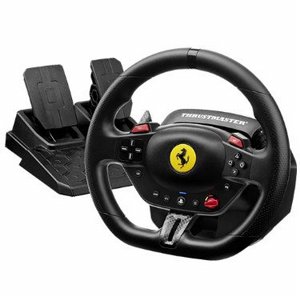 הגה מירוצים עם דוושות מדגם T248P מבית Thrustmaster הגה מירוצים עם דוושות מדגם T248P מבית Thrustmaster