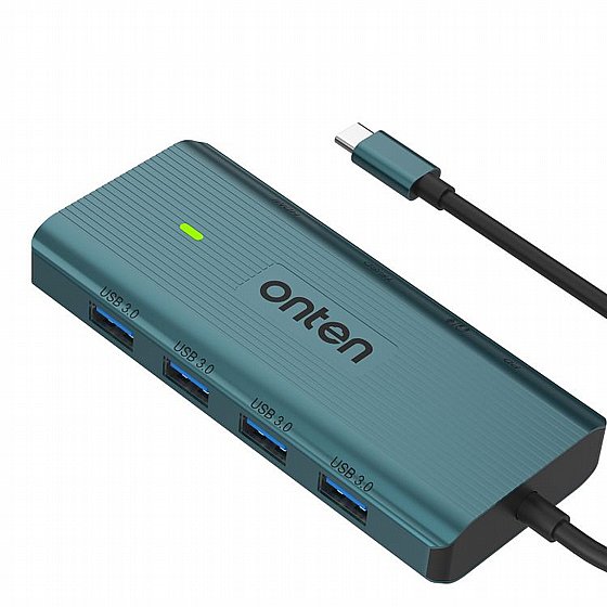 ���� ������ TYPE-C ������ HDMI 4K 60Hz x 2 + ����� VGA + ����� 3.5mm  ���� Onten 