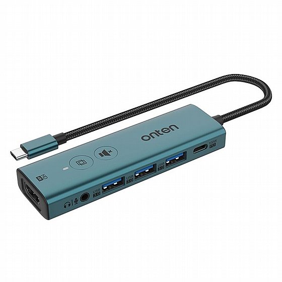 ���� 5 � 1 ������ TYPE-C ������ HDMI + ����� TYPE-CX2 + ����� USB 3.0X2 ���� Anker