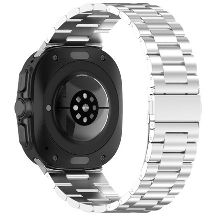 ����� ���� ���� Three Straps Steel Band ���� LaTera (��� Silver) ����� ��� ����  Samsung Galaxy Watch Ultra / Watch Ultra 2025