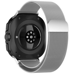 רצועת מתכת מדגם Milanese Loop Magnetic Steel Band מבית LaTera (צבע Silver) לשעון חכם מדגם Samsung Galaxy Watch Ultra / Watch Ultra 2025 רצועת מתכת מדגם Milanese Loop Magnetic Steel Band מבית LaTera (צבע Silver) לשעון חכם מדגם Samsung Galaxy Watch Ultra / Watch Ultra 2025