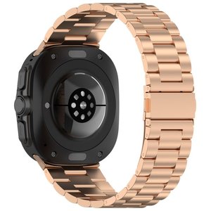 רצועת מתכת מדגם Three Straps Steel Band מבית LaTera (צבע Rose Gold) לשעון חכם מדגם Samsung Galaxy Watch Ultra / Watch Ultra 2025 רצועת מתכת מדגם Three Straps Steel Band מבית LaTera (צבע Rose Gold) לשעון חכם מדגם Samsung Galaxy Watch Ultra / Watch Ultra 2025