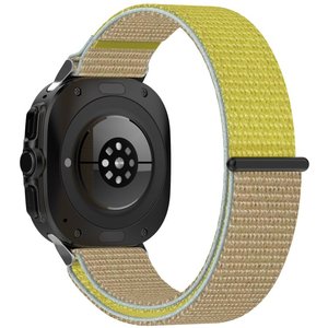 רצועת בד / ניילון מדגם Simple Braided Nylon Band מבית LaTera (צבע Khaki Yellow) לשעון חכם מדגם Samsung Galaxy Watch Ultra / Watch Ultra 2025 רצועת בד / ניילון מדגם Simple Braided Nylon Band מבית LaTera (צבע Khaki Yellow) לשעון חכם מדגם Samsung Galaxy Watch Ultra / Watch Ultra 2025