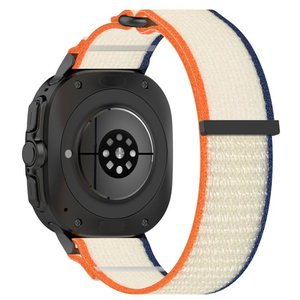 רצועת בד / ניילון מדגם Fastener Loop Nylon Band מבית LaTera (צבע Orange Beige) לשעון חכם מדגם Samsung Galaxy Watch Ultra / Watch Ultra 2025 רצועת בד / ניילון מדגם Fastener Loop Nylon Band מבית LaTera (צבע Orange Beige) לשעון חכם מדגם Samsung Galaxy Watch Ultra / Watch Ultra 2025