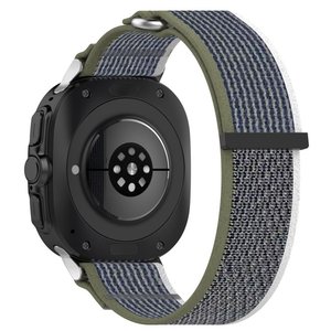 רצועת בד / ניילון מדגם Fastener Loop Nylon Band מבית LaTera (צבע Green Grey) לשעון חכם מדגם Samsung Galaxy Watch Ultra / Watch Ultra 2025 רצועת בד / ניילון מדגם Fastener Loop Nylon Band מבית LaTera (צבע Green Grey) לשעון חכם מדגם Samsung Galaxy Watch Ultra / Watch Ultra 2025