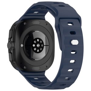 רצועת סיליקון מדגם Solid Color Reverse Buckle Silicone Band מבית LaTera (צבע Dark Blue) לשעון חכם מדגם Samsung Galaxy Watch Ultra / Watch Ultra 2025 רצועת סיליקון מדגם Solid Color Reverse Buckle Silicone Band מבית LaTera (צבע Dark Blue) לשעון חכם מדגם Samsung Galaxy Watch Ultra / Watch Ultra 2025