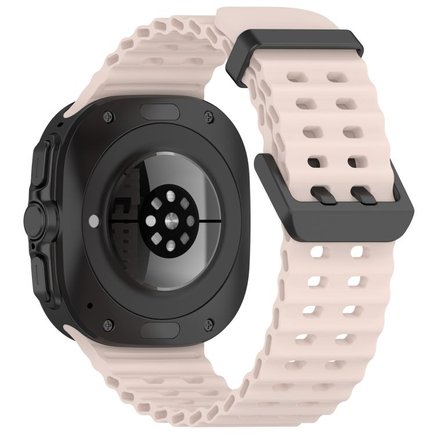 ����� ������� ����  Ocean Hole Dual Buckle Silicone Band ���� LaTera (��� Pink)  ����� ��� ����  Samsung Galaxy Watch Ultra / Watch Ultra 2025