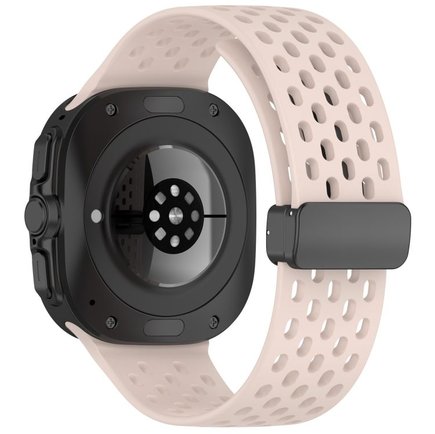����� ������� ����  Hole Magnetic Folding Buckle Silicone Band ���� LaTera (��� Pink)  ����� ��� ����  Samsung Galaxy Watch Ultra / Watch Ultra 2025