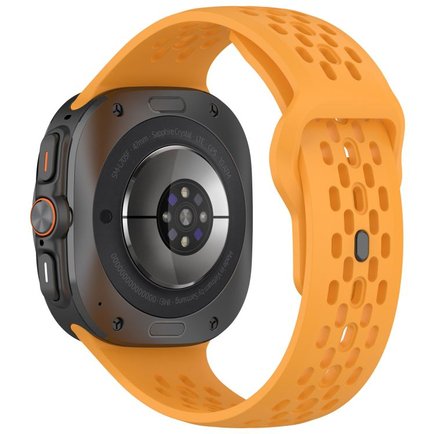 ����� ������� ����  Reverse Buckle Silicone Band ���� LaTera (��� Yellow)  ����� ��� ����  Samsung Galaxy Watch Ultra / Watch Ultra 2025