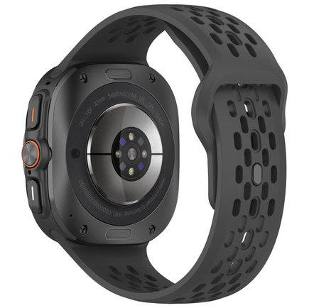����� ������� ����  Reverse Buckle Silicone Band ���� LaTera (��� Black)  ����� ��� ����  Samsung Galaxy Watch Ultra / Watch Ultra 2025