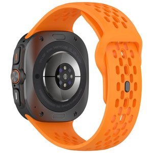 רצועת סיליקון מדגם Reverse Buckle Silicone Band מבית LaTera (צבע Orange) לשעון חכם מדגם Samsung Galaxy Watch Ultra / Watch Ultra 2025 רצועת סיליקון מדגם Reverse Buckle Silicone Band מבית LaTera (צבע Orange) לשעון חכם מדגם Samsung Galaxy Watch Ultra / Watch Ultra 2025