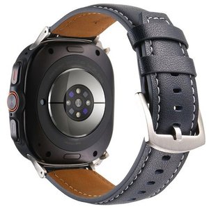 רצועת עור מדגם Genuine Leather Band מבית LaTera (צבע Blue) לשעון חכם מדגם Samsung Galaxy Watch Ultra / Watch Ultra 2025 רצועת עור מדגם Genuine Leather Band מבית LaTera (צבע Blue) לשעון חכם מדגם Samsung Galaxy Watch Ultra / Watch Ultra 2025