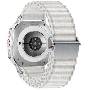 רצועת בד / ניילון מדגם Ocean Style Nylon Band מבית LaTera (צבע White) לשעון חכם מדגם Samsung Galaxy Watch Ultra / Watch Ultra 2025 רצועת בד / ניילון מדגם Ocean Style Nylon Band מבית LaTera (צבע White) לשעון חכם מדגם Samsung Galaxy Watch Ultra / Watch Ultra 2025
