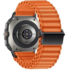 ����� �� / ������ ���� Ocean Style Nylon Band ���� LaTera (��� Orange)  ����� ��� ����  Samsung Galaxy Watch Ultra / Watch Ultra 2025