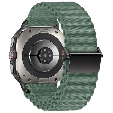 ����� �� / ������ ���� Ocean Style Nylon Band ���� LaTera (��� Green)  ����� ��� ����  Samsung Galaxy Watch Ultra / Watch Ultra 2025