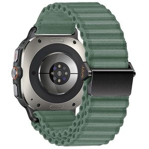 רצועת בד / ניילון מדגם Ocean Style Nylon Band מבית LaTera (צבע Green) לשעון חכם מדגם Samsung Galaxy Watch Ultra / Watch Ultra 2025 רצועת בד / ניילון מדגם Ocean Style Nylon Band מבית LaTera (צבע Green) לשעון חכם מדגם Samsung Galaxy Watch Ultra / Watch Ultra 2025