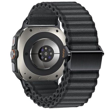����� �� / ������ ���� Ocean Style Nylon Band ���� LaTera (��� Black)  ����� ��� ����  Samsung Galaxy Watch Ultra / Watch Ultra 2025