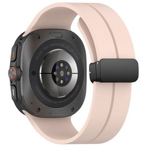 רצועת סיליקון מדגם Magnetic Folding Buckle Silicone Band מבית LaTera (צבע Pink) לשעון חכם מדגם Samsung Galaxy Watch Ultra / Watch Ultra 2025 רצועת סיליקון מדגם Magnetic Folding Buckle Silicone Band מבית LaTera (צבע Pink) לשעון חכם מדגם Samsung Galaxy Watch Ultra / Watch Ultra 2025