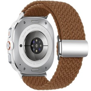 רצועת בד / ניילון מדגם Loop Magnetic Buckle Nylon Band מבית LaTera (צבע Brown) לשעון חכם מדגם Samsung Galaxy Watch Ultra / Watch Ultra 2025 רצועת בד / ניילון מדגם Loop Magnetic Buckle Nylon Band מבית LaTera (צבע Brown) לשעון חכם מדגם Samsung Galaxy Watch Ultra / Watch Ultra 2025
