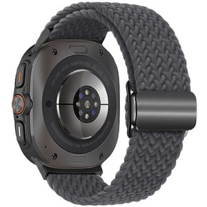 רצועת בד / ניילון מדגם Loop Magnetic Buckle Nylon Band מבית LaTera (צבע Space Grey) לשעון חכם מדגם Samsung Galaxy Watch Ultra / Watch Ultra 2025 רצועת בד / ניילון מדגם Loop Magnetic Buckle Nylon Band מבית LaTera (צבע Space Grey) לשעון חכם מדגם Samsung Galaxy Watch Ultra / Watch Ultra 2025