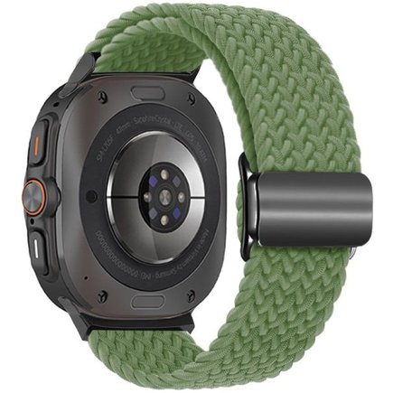 ����� �� / ������ ���� Loop Magnetic Buckle Nylon Band ���� LaTera (��� Green)  ����� ��� ����  Samsung Galaxy Watch Ultra / Watch Ultra 2025