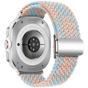 רצועת בד / ניילון מדגם Loop Magnetic Buckle Nylon Band מבית LaTera (צבע Blue Diamond Powder) לשעון חכם מדגם Samsung Galaxy Watch Ultra / Watch Ultra 2025 רצועת בד / ניילון מדגם Loop Magnetic Buckle Nylon Band מבית LaTera (צבע Blue Diamond Powder) לשעון חכם מדגם Samsung Galaxy Watch Ultra / Watch Ultra 2025