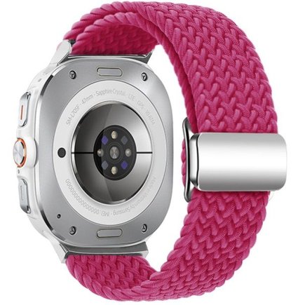 ����� �� / ������ ���� Loop Magnetic Buckle Nylon Band ���� LaTera (��� Raspberry)  ����� ��� ����  Samsung Galaxy Watch Ultra / Watch Ultra 2025