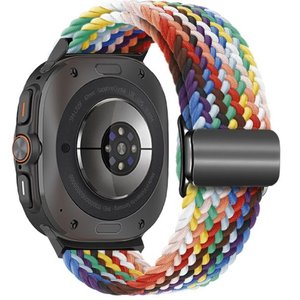 רצועת בד / ניילון מדגם Loop Magnetic Buckle Nylon Band מבית LaTera (צבע Official Rainbow) לשעון חכם מדגם Samsung Galaxy Watch Ultra / Watch Ultra 2025 רצועת בד / ניילון מדגם Loop Magnetic Buckle Nylon Band מבית LaTera (צבע Official Rainbow) לשעון חכם מדגם Samsung Galaxy Watch Ultra / Watch Ultra 2025